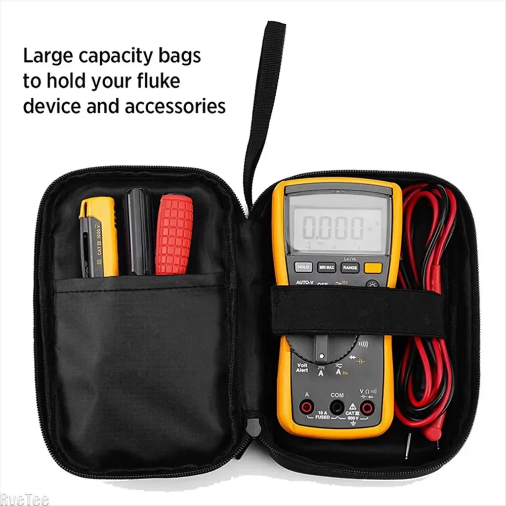 Premium Zippered Soft Carrying Case with Smooth Zipper and Thick Wrist Strap