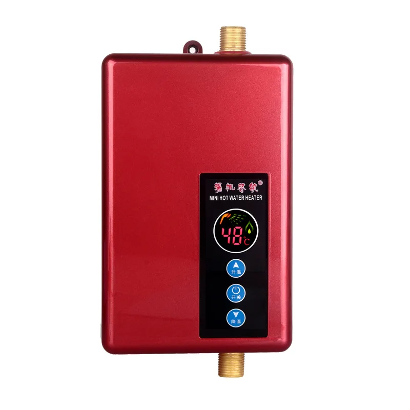 

5500W 220V Intelligent constant temperature Instant LED display electric water heater