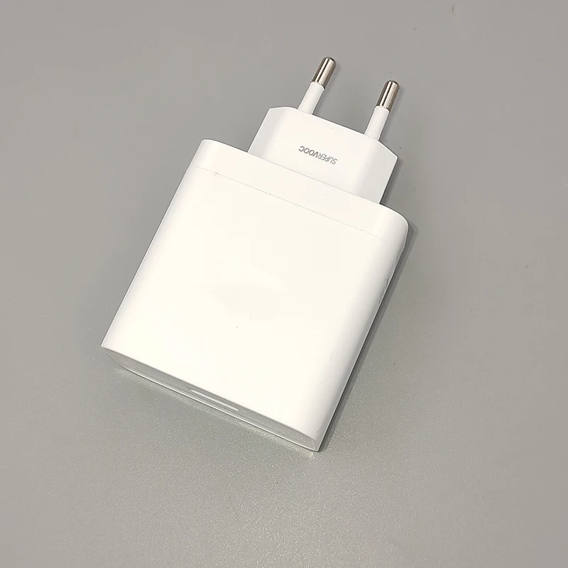 Supervooc-外部急速充電器,67w,USB,タイプCケーブル,Oppo,r17,r11,reno