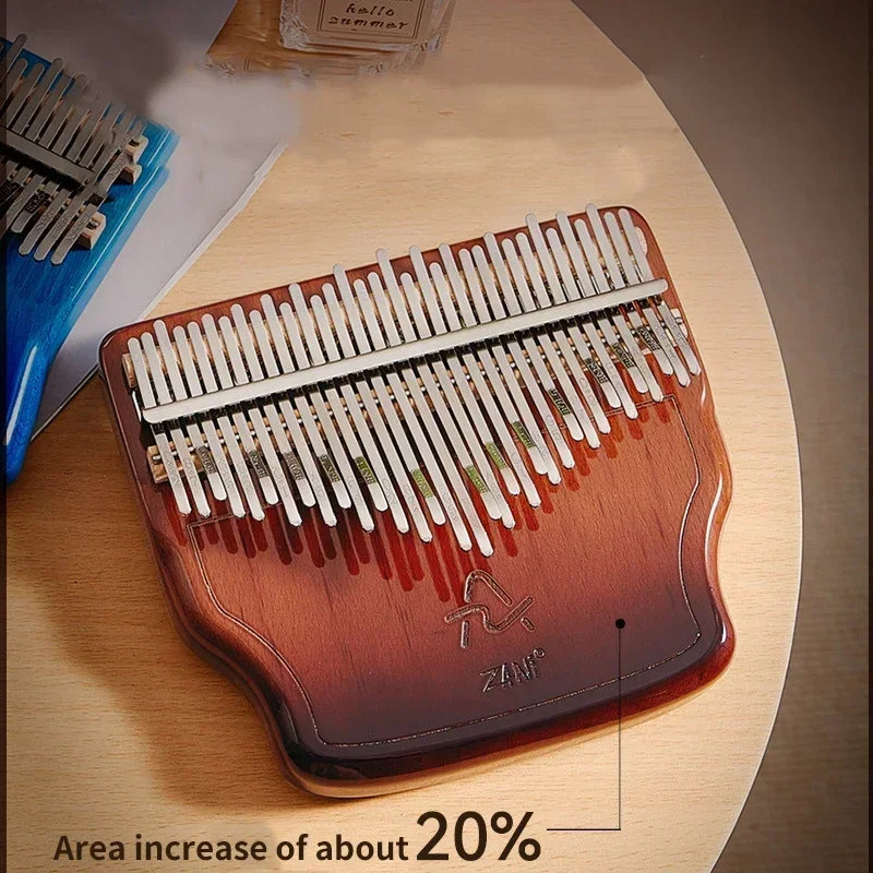 

Musical Key Gifts Instrument Music Kalimba Keyboard Children 34 Thumb Tone Piano Kalimbas Creative Finger Professional