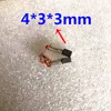 100pcs  Power Tool Carbon Brush Electric Hammer Angle Grinder Graphite Brush Replacement 5