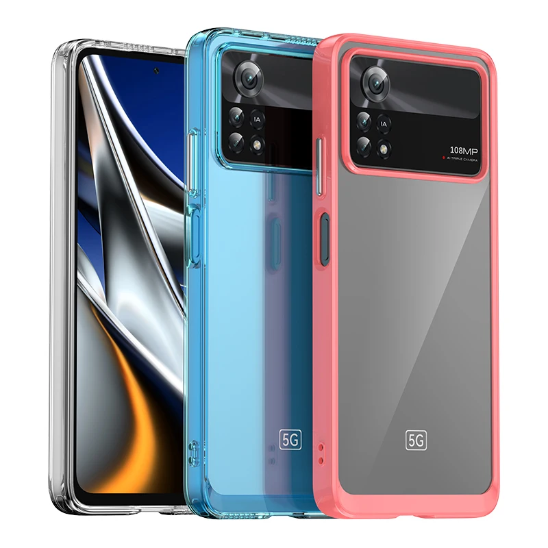 Shockproof Candy Hard TPU Protective Phone Case Cover