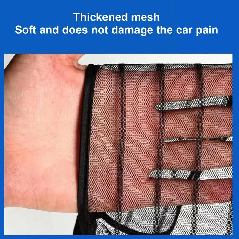 1pcs Mesh Grille Dustproof Car Engine Hood Net Air Intake Racing Grilles Mesh Car Exterior Styling Accessories for SUVs Sedans