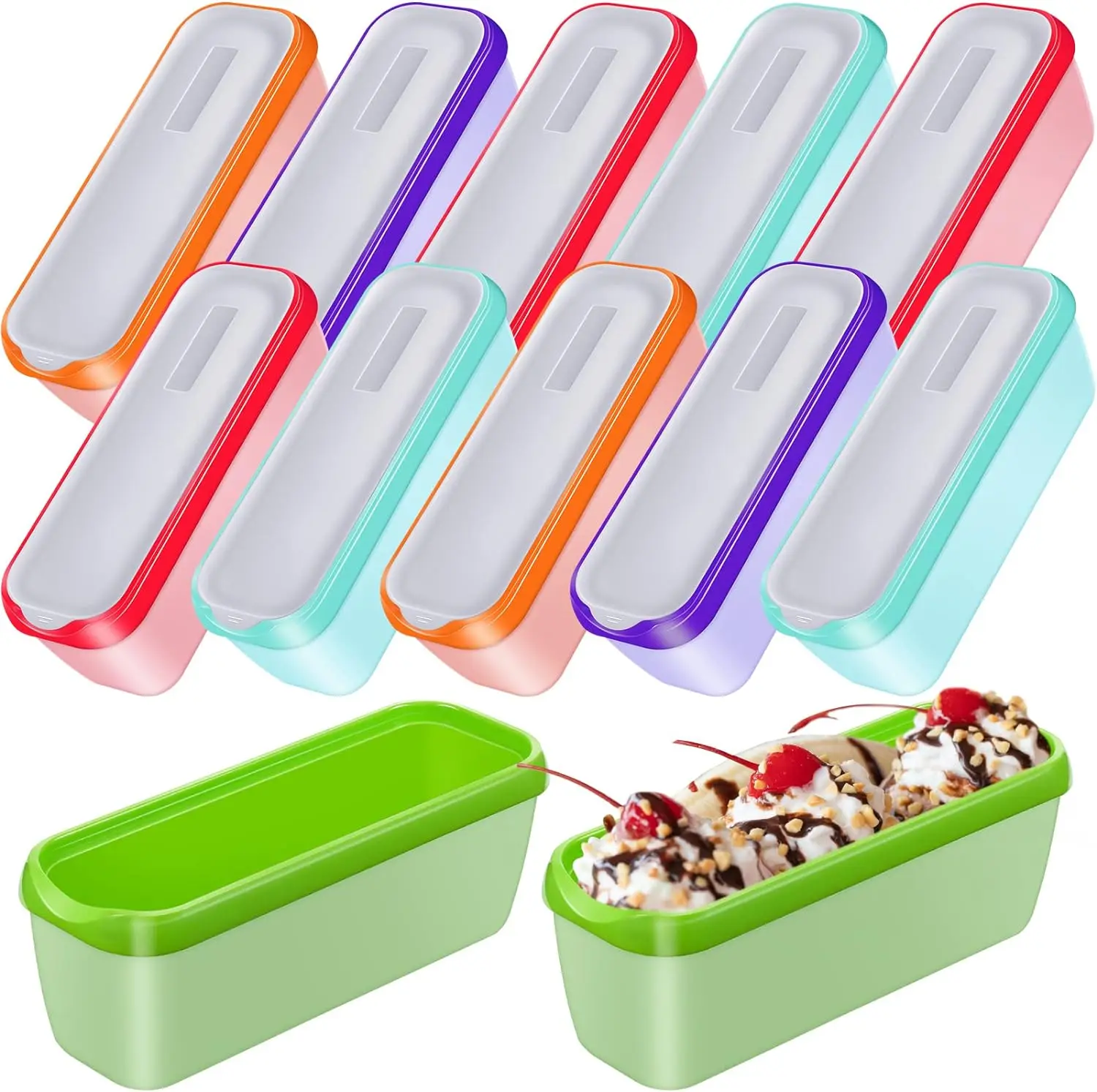

Ice cream container Yogurt maker Maquina de hacer hielo Ice cream mold Popsicle mold