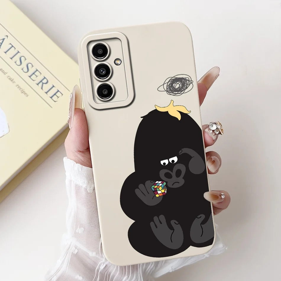 Cute Panda Flower Pattern Soft Silicone Shockproof Phone Case