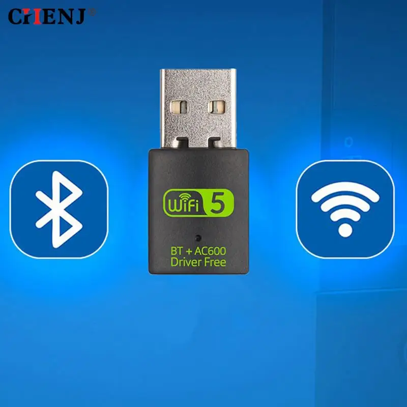 600MbpsUSBWiFiBluetoothAdapterDualBand2458GhzWireless