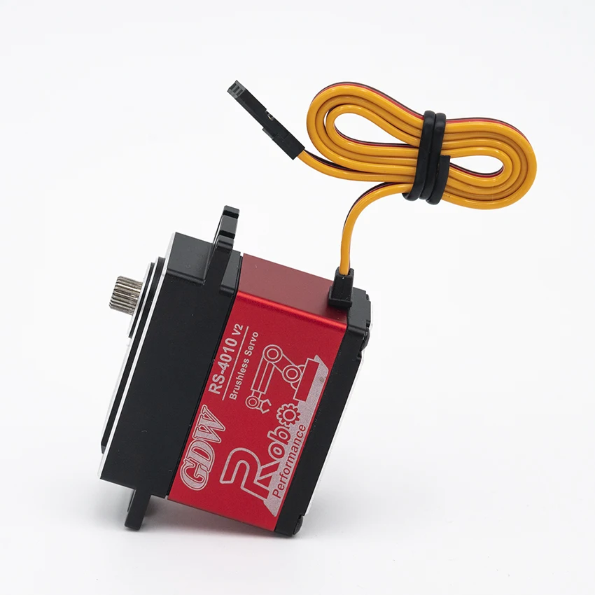 GDW RS4010 43KG 고토크 브러시리스 디지털 서보 RC 모델 자동차용 풀 메탈 표준 서보 모터 제품
