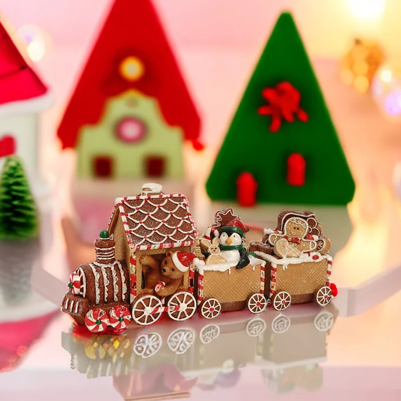 Christmas Train Ornament 4