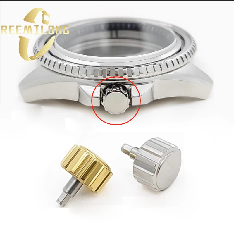 Watch Crown For CASIO MDV-106 movement stainless steel crown