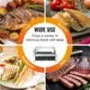 Commercial Grill, 1800W Electric Sandwich Maker, Stainless Steel Sandwich Press, Grill with Temp Cont 6