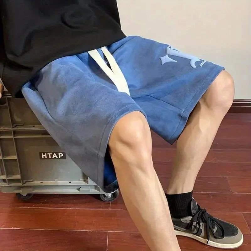 Letter Foam Print Short Pants For Men Women Summer  Fashion Y2K Shorts Male Streetwear Basketball Gym bermuda shorts 2023
