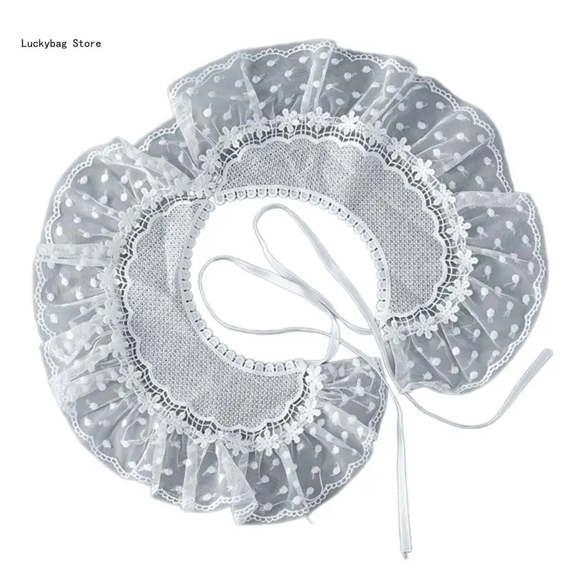 

Embroidery Collar Lace Collar Flouncing Yunjian Embroidered Collar for Sweater