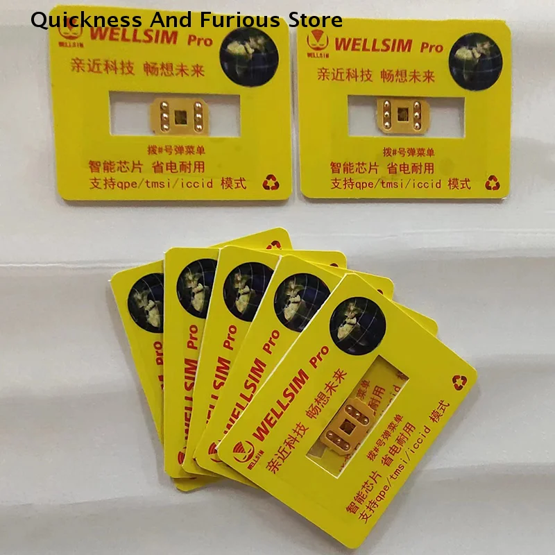 【TO】고품질 최신 웰 심 프로 V4.0 (QPE 포함) 6S/SE/7/8/X/XR/XSM/11/12PM/13/14PM/15pro/15promax/16 promax용