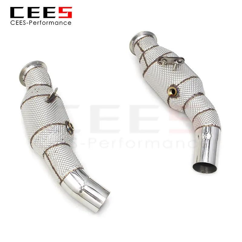 CEES Exhaust Downpipe for ALFA ROMEO Giulia Quadrifoglio 2016 2018