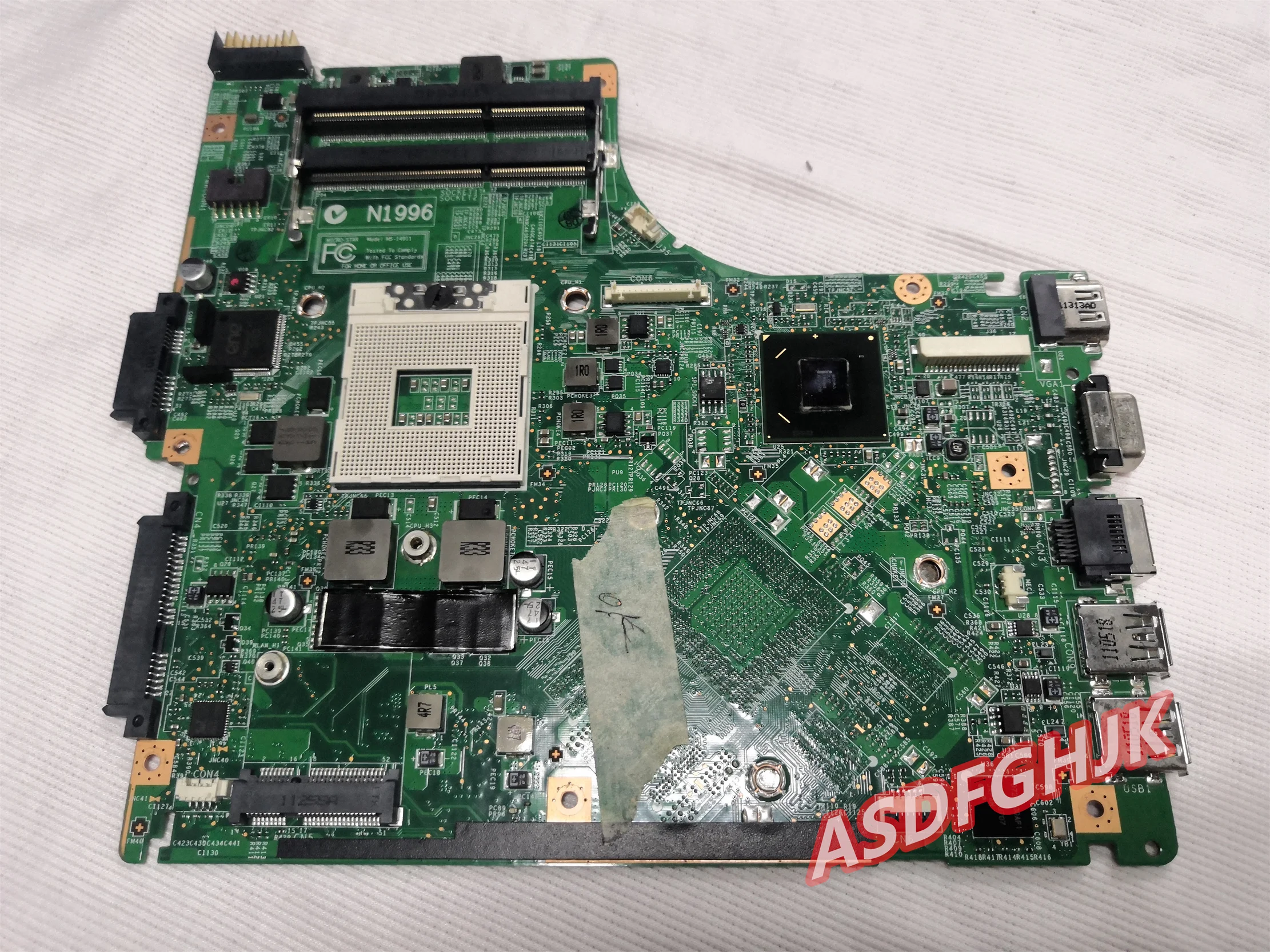 

Справочная информация для тестирования материнской платы ноутбука MSI X460DX