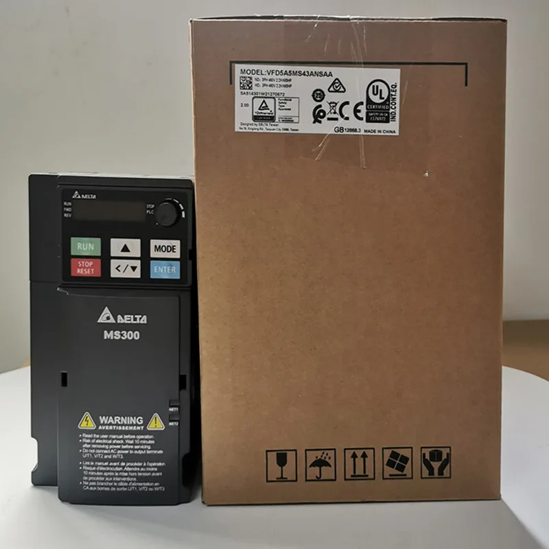 DELTA VFD MS300 VFD9A0MS43ANSAA VFD5A5MS43ANSAA VFD13AMS43ANSAA 표준 컴팩트 드라이브 인버터