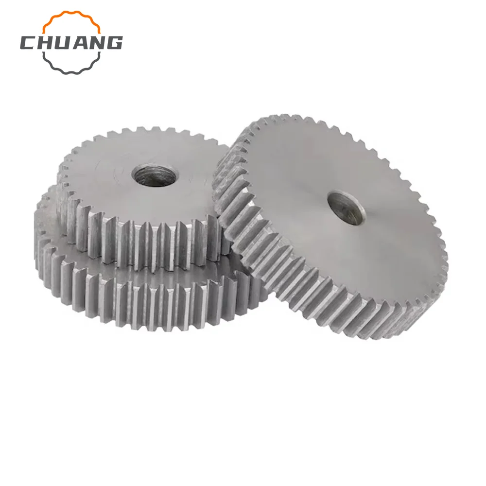 1M Spur Gear 81/82/83/84/85/86/87/88/89/90Teeth 10 mm Process Hole Gear Wheel Low Carbon Steel Material Flat
