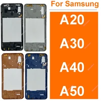 Middle Frame Housing Case For Samsung Galaxy A20 A30 A40 A50 Middle Frame Bezel Middle Plate Repair Parts 1