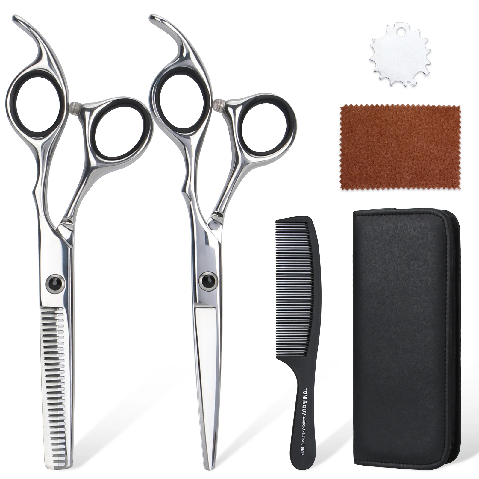 

Sharp Blade Professional Hair Scissors 5.5Inch Salon Hair Cutting Shears Barber Scissors Hair Professional Hairdressing Scissors
