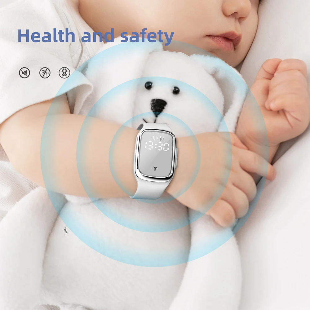 Pulsera ultrasónica de alta tecnología para repeler mosquitos 6