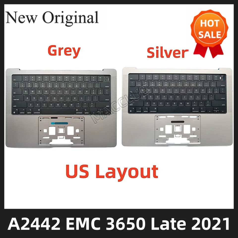 A2442 Topcase Per Macbook Pro 14.2 Pollici M1 Pro/Max A2442 Emc 3650 Fine 2021 Top Case Con Tastiera