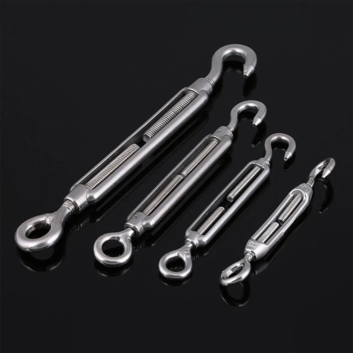 

304 Stainless Steel Flower Basket Screw / Wire Rope Tensioner Tightening / Open Body Flower Blue Bolt M4M5M6M10