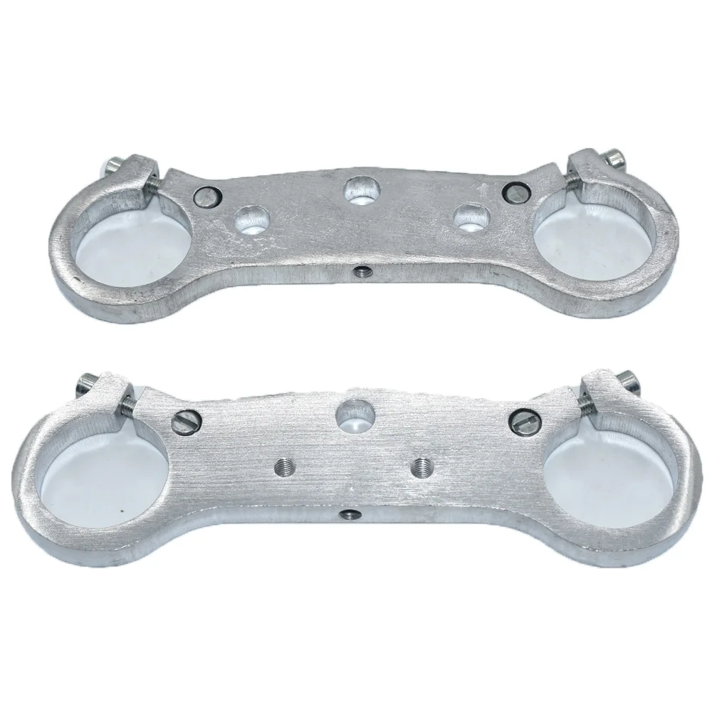 Front Fork Yoke Forks Handlebar Riser Mount Bars inverted shock absorber device upper and lower For Mini Bike - Image 4