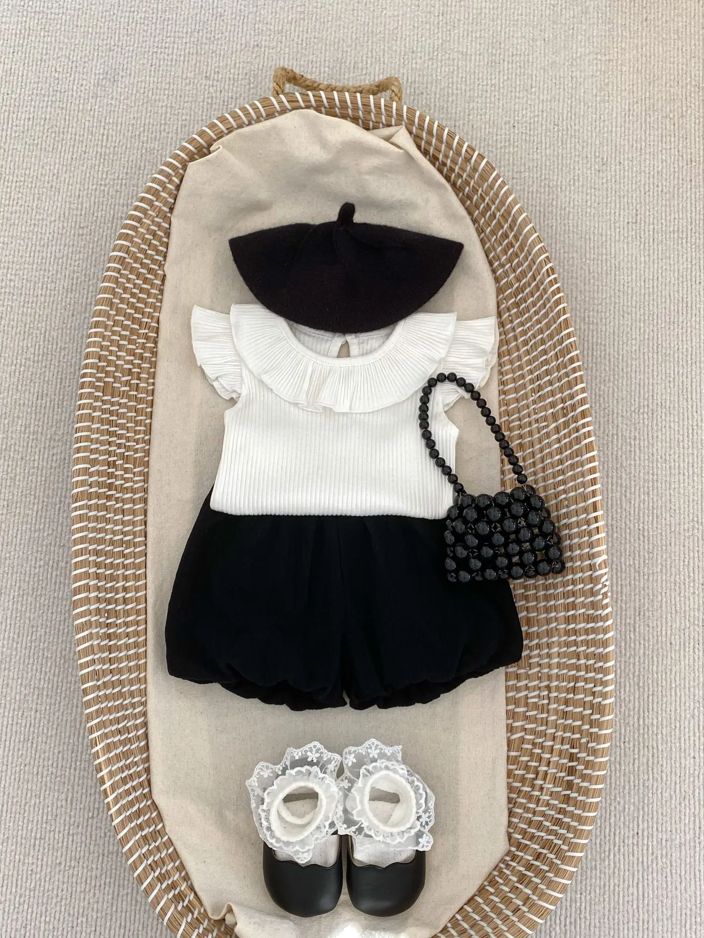 New Girl Baby Summer Solid Thin Puff Shorts Boy Children Loose Breathable Cotton Mini Pants Kid All-match Short Trousers cotton shorts baby trousers
