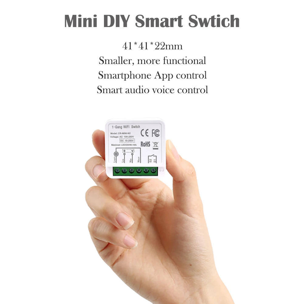110V 220V interruttore intelligente interruttore inteligente wifi casa casa ha condotto l