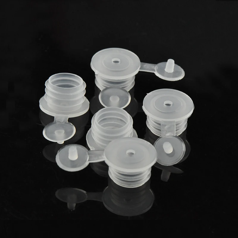50Pcs100Pcs200Pcs500Pcs Various Plastic Plug for 5ml10ml15ml20ml30ml50ml100ml Essential Oil Bottles, Inner Cover for 18mm Bottle