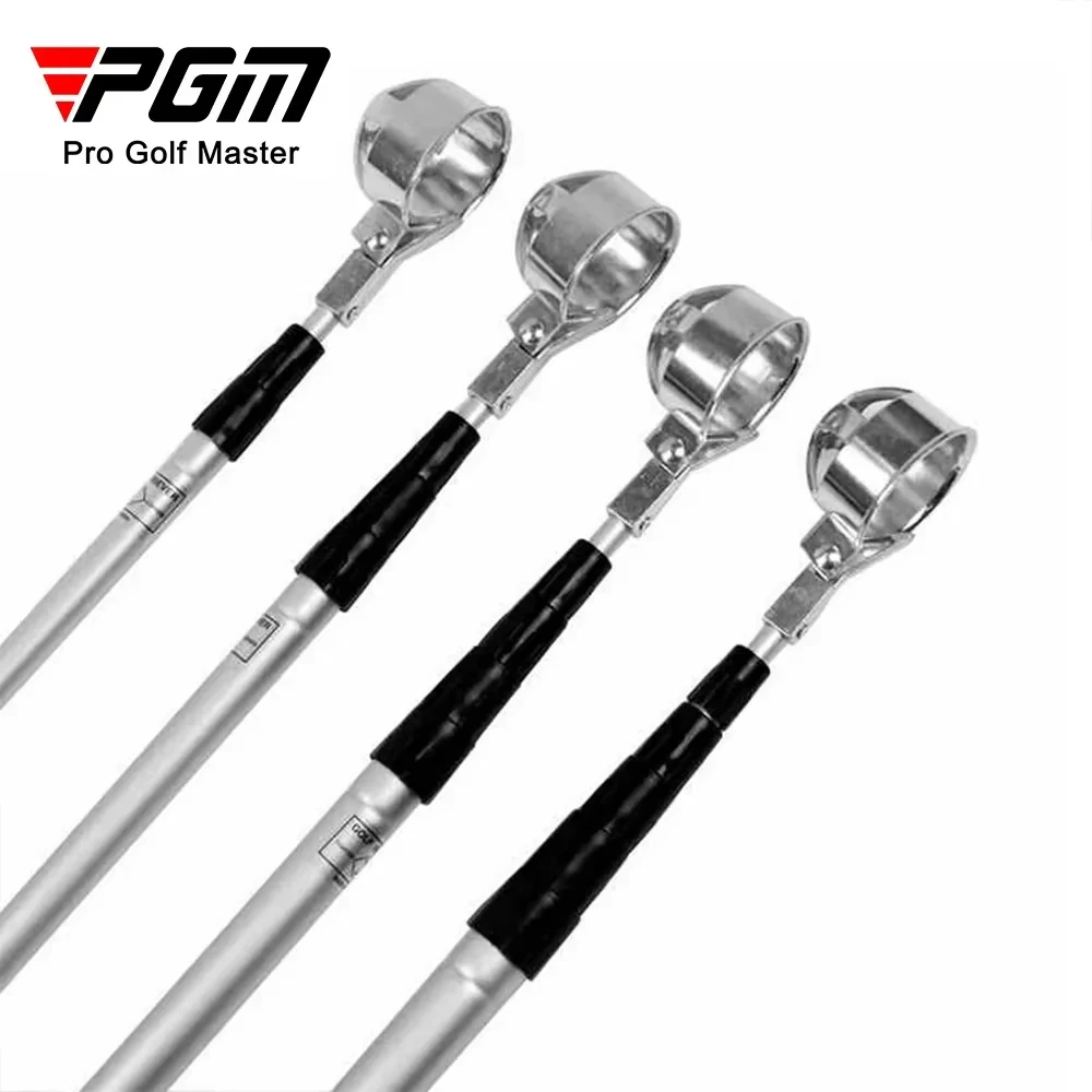 PGM Golf Ball Pick Up Tools Telescopic Golf Ball Retriever Retracted Golf Pick Up Automatic Locking Scoop Picker LQQ001