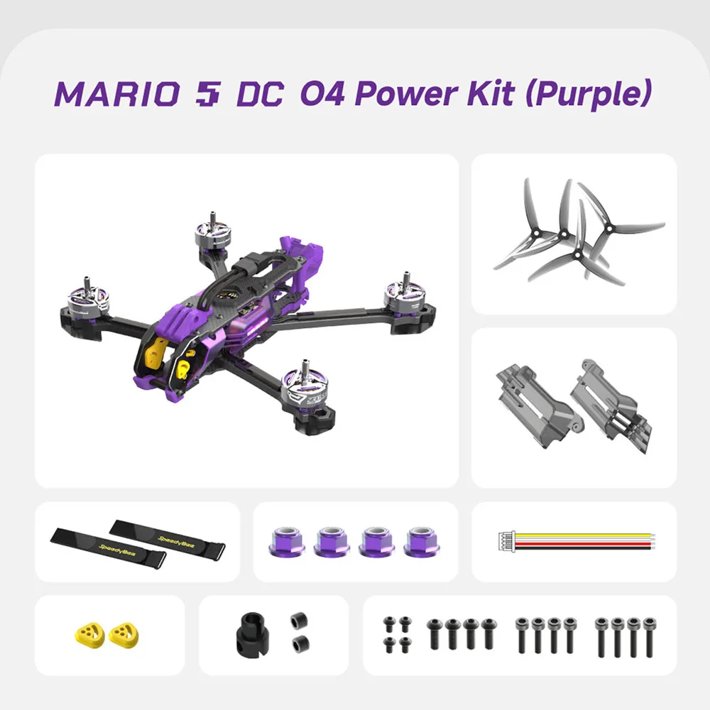 DC Power Kit Purple