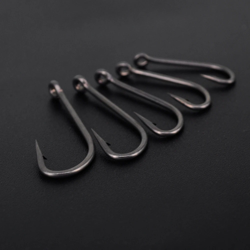 Hirisi 30pcs PTFE Coated High Carbon Steel Fish Hook Micro