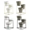 Metal Plant Rack Stand Indoor Outdoor Garden Planter Holder Succulent Cacti Pot 1