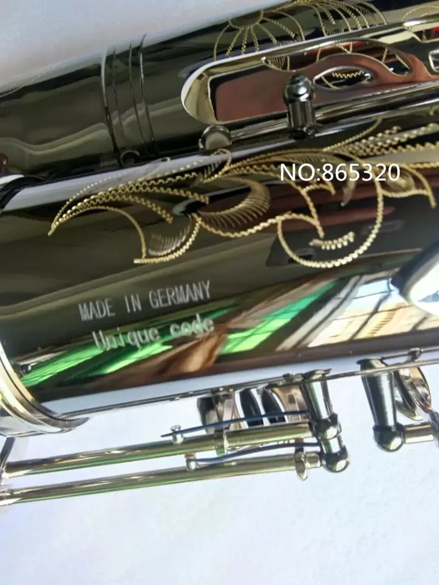 Top Tenor Saxophone 95% Copy Germany JK SX90R Keilwerth Black B Flat Sax Professional Musical Instrument With Case Mouthpiece