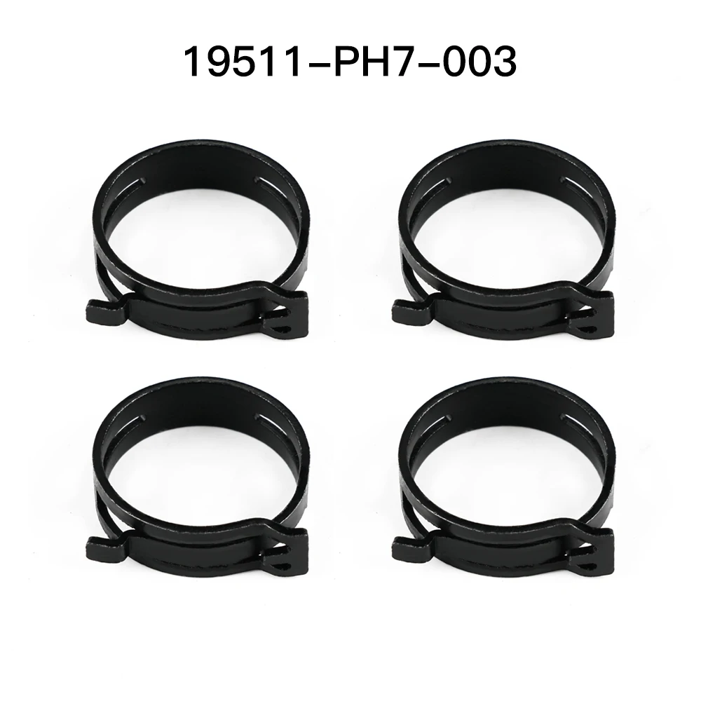 

NICECNC 4pcs Car Radiator Hose Clamps Air Tube Clamps Fastener Fuel Hose Line Water Pipe Clamp Hoops For Honda Acura Civic Ect