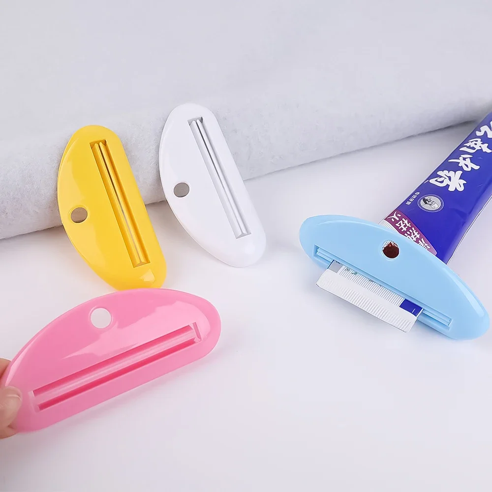 10/5/3/1Pcs Toothpaste Squeezer Plastic Facial Cleanser Clips Manual Squeezed Toothpaste Tube Bathroom Accessories Reduce Waste 6