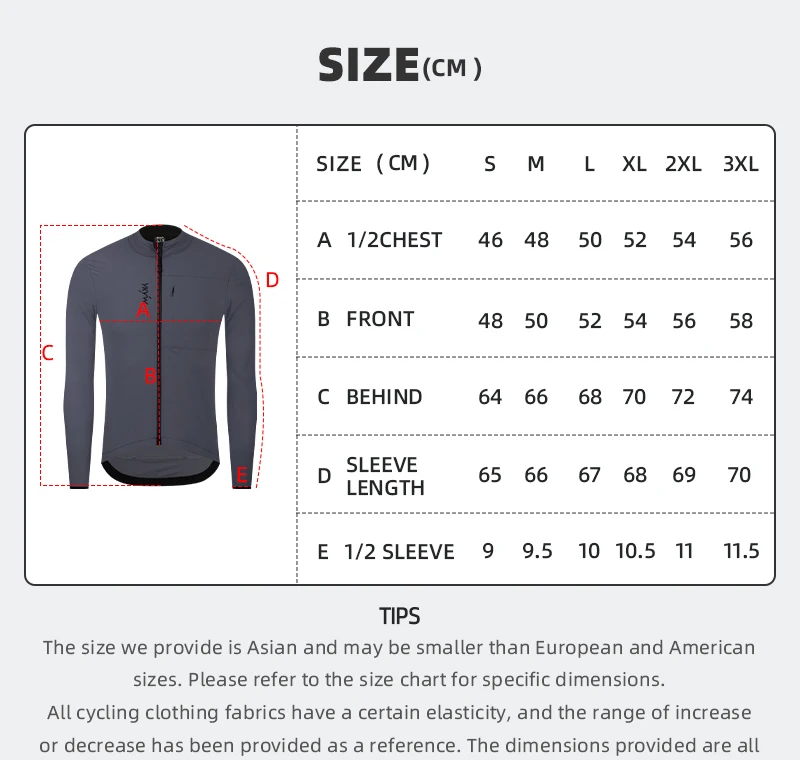 YKYWBIKE Herren 10-20 ° C Fahrradjacke, wasserdicht, winddicht, Fahrrad-Windjacke, Wärme, Fleece, Rennradjacke, Fahrradbekleidung – Detail 3