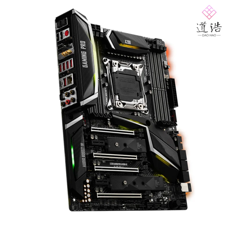 X299 Motherboard For X299 GAMING PRO CARBON AC 256GB LGA 2066 DDR4 M.2 ATX Motherboard 4 X299 Motherboard For X299 GAMING PRO CARBON AC 256GB LGA 2066 DDR4 M.2 ATX Motherboard - Image 2