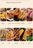 5L Voice control Visible Air fryers Home multifunctional intelligent chip machine Full-automatic electric Airfryers fryer 6