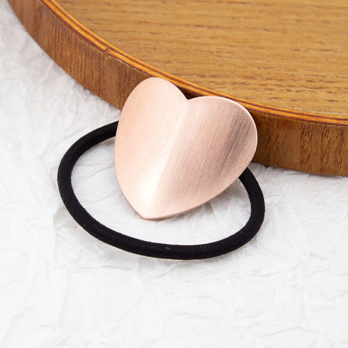 Neue Korea Frauen Haar Seile Metall Haar Bands Pferdeschwanz Halter Gummiband Gummi für Haar Krawatten Scrunchies Haarband Haar Zubehör – Detail 14