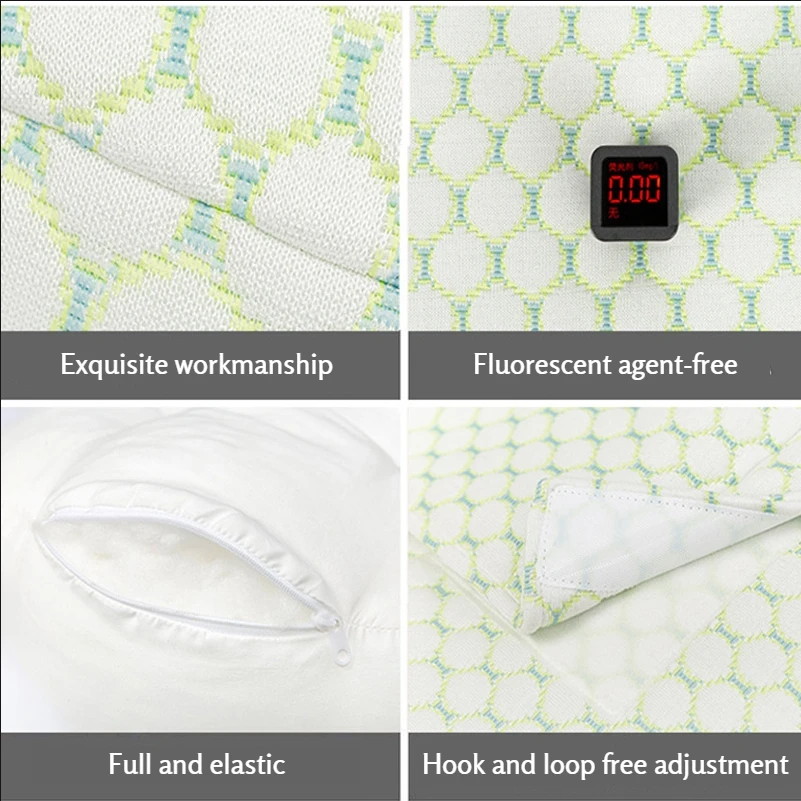 Pregnancy Pillow Multifunctional Body Pillow Maternity H+U-shaped Lumbar Leg Support Cusion Machine Washable