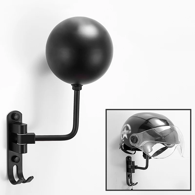 

Wig Stand Aluminum Hat Display Wig Head Holders Helmet Display Stand Desktop / Wall Mount Wig Stand for Hat Storage