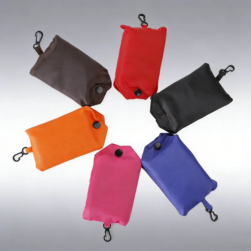 10-50 Customized Foldable Reusable Shopping Bags Oxford Cloth Eco-friendly Grocery Bags With Small Bags Handbags Grocery Gifts 3