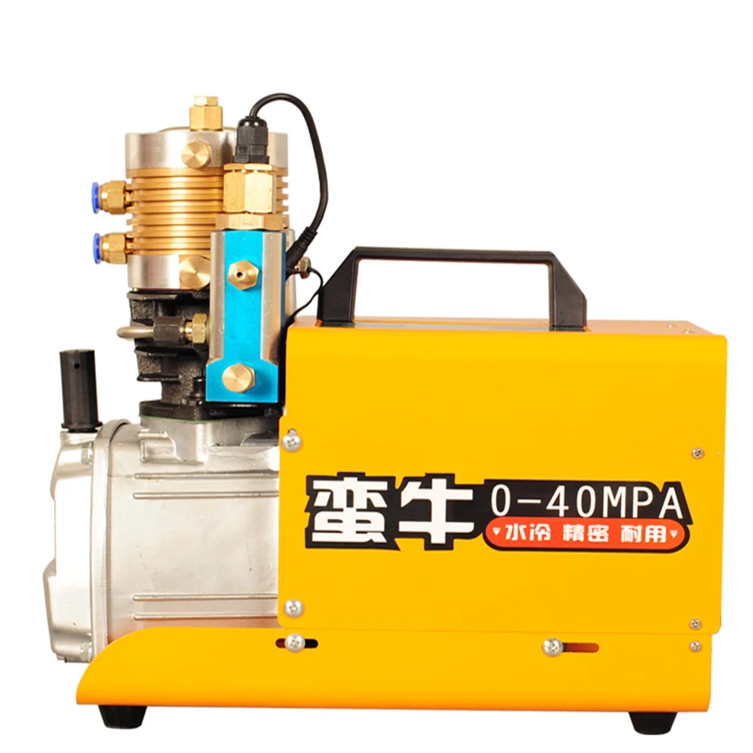 Pompa Ad Aria Ad Alta Pressione 40Mpa Mini Compressore D'Aria Elettrico Pompa Ad Aria Raffreddata Ad Acqua Con Separatore Olio-Acqua 220V