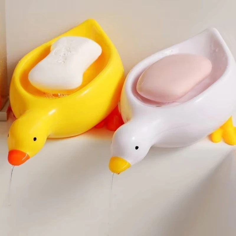 Duck Shaped Soap Tray Drainage Detail