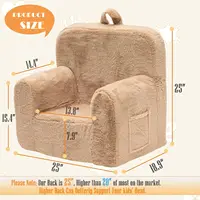 Plush children's sofa Sofa reading chair with child-friendly handling 2