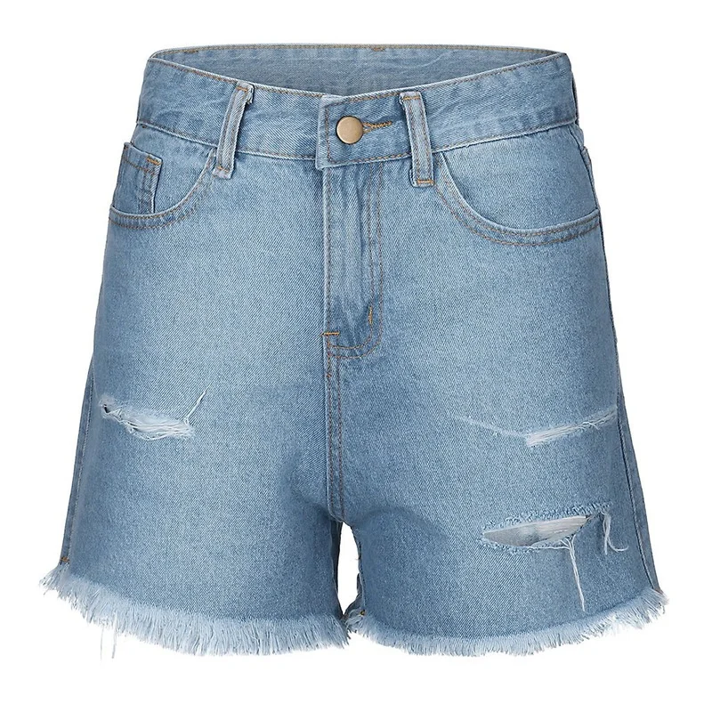 Summer 2024 Women High Waist Jeans Shorts Casual Shorts New Sexy Slim Beach Denim Shorts Bottom Shorts Mujer Jeans Femme Mujer