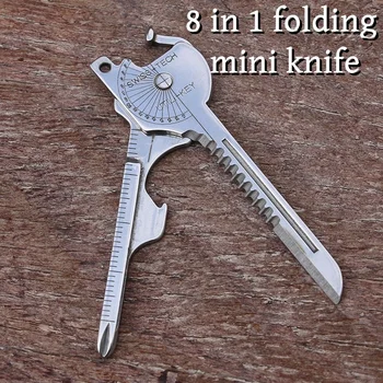 8-in-1 Survival Multi-Tool Keychain 1