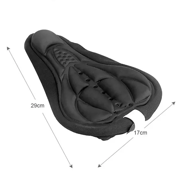 편안하고 통증 없는 사이클링 경험을 위한 사이클링 자전거 3D 실리콘 젤 안장 커버